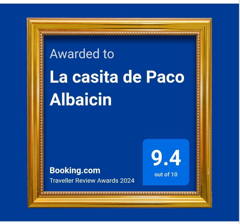 格拉纳达La Casita De Paco Albaicin公寓 外观 照片