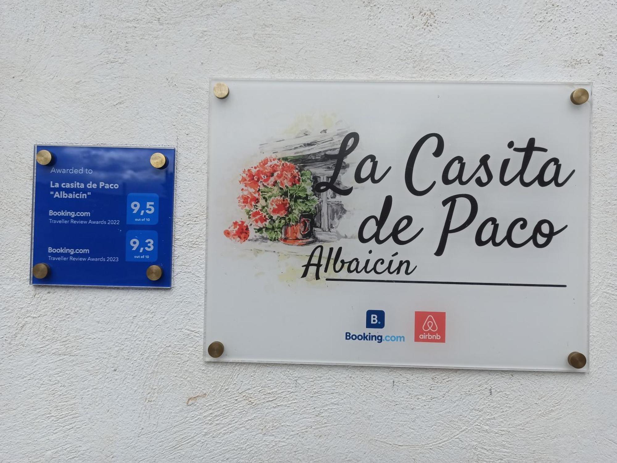 格拉纳达La Casita De Paco Albaicin公寓 外观 照片